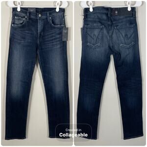 NEW Citizens of Humanity "MOD" Comfort Slim Jeans Virgil Wash 33 X 33